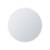 Arcus 30\" X 30\" Hand Crafted Round Mirror - White