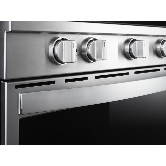 Whirlpool 6.4 Cu. Ft. Smart Electric Range with Air Fry and AquaLift® - Fingerprint Resistant Stainless Steel - YWEE750H0HZ
