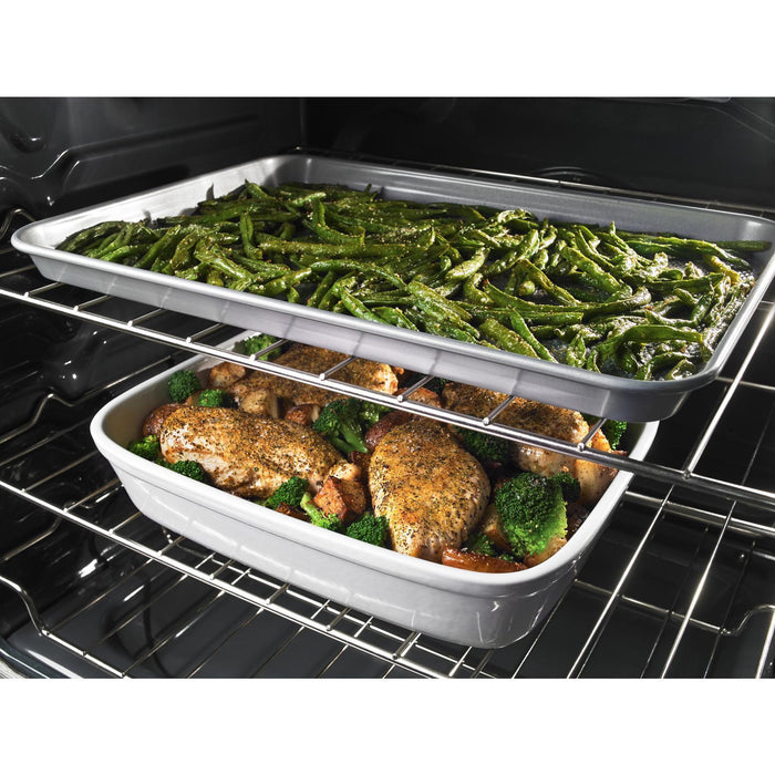 Whirlpool 6.4 Cu. Ft. Smart Electric Range with Air Fry and AquaLift® - Fingerprint Resistant Stainless Steel - YWEE750H0HZ