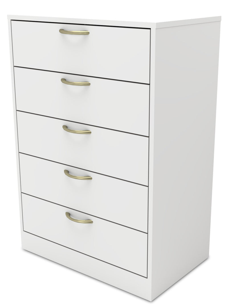 Arlo Bedroom Chest of Drawers, 5-Drawer, 23.6
