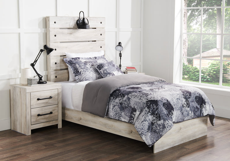 Axel 3-Piece Twin Comforter Set - Grey