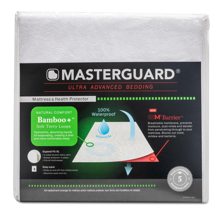 Masterguard® Bamboo™ Queen Mattress Protector
