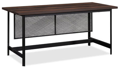 Briarbrook 65.98" Commercial Grade Table Office Desk - Brown|Bureau de type table Briarbrook de 65,98 po de qualité commerciale - brun