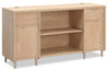 Clifford Place 59.06\" Commercial Grade Credenza - Natural Maple