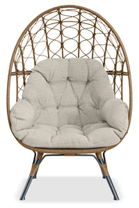 Coco Egg Outdoor Patio Chair - Brown