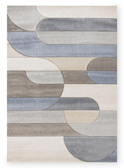 Farrah Blue Grey Area Rug - 7'10" x 10'6" | Carpette Farrah gris et bleu - 7 pi 10 po x 10 pi 6 po