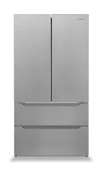 Smeg 22.46 Cu. Ft. French-Door Refrigerator - FQ55UFX|Réfrigérateur Smeg de 22,46 pi3 à portes françaises - FQ55UFX
