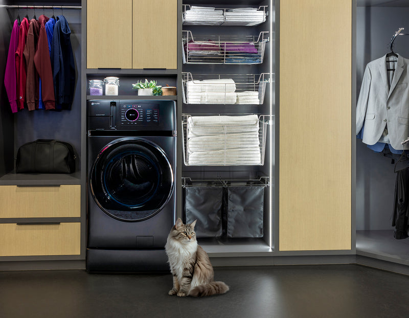 Profile 5.5 Cu. Ft. UltraFast All-in-One Washer/Dryer with Ventless Heat Pump and Pet Hair Removal Mode - PFQ97HSPVDS