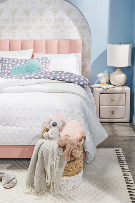 Kort & Co. 25\" Iris Cream and Gold Ceramic Table Lamp