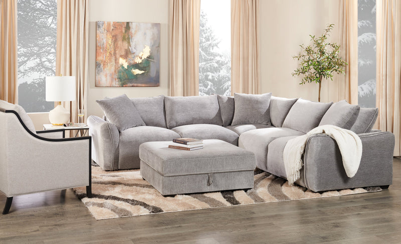 Kort & Co. 25\" Iris Cream and Gold Ceramic Table Lamp