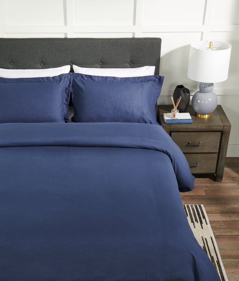 Kort & Co. Indigo 3Piece King Duvet Cover Set The Brick