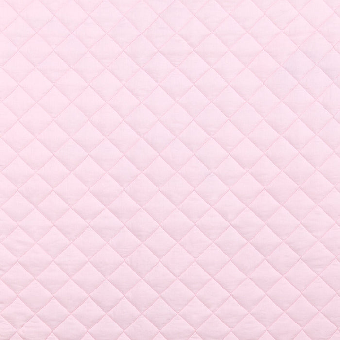 Luna 3-Piece Crib Bedding Set - White and Pink