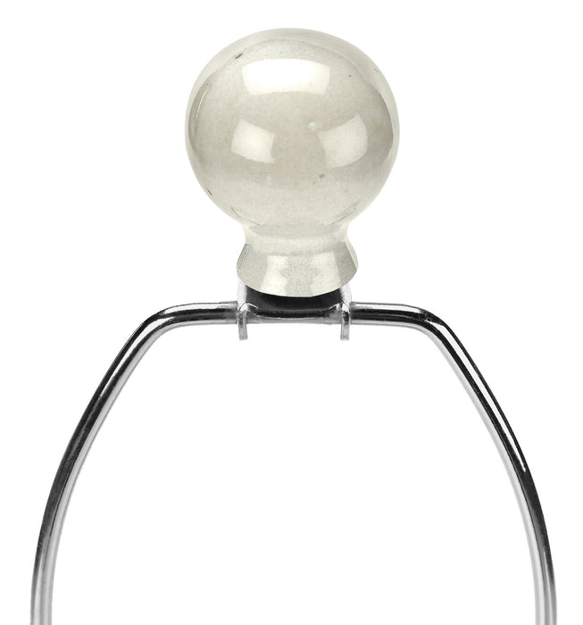 31\" Cream Ceramic Table Lamp