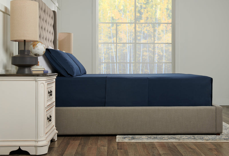 Masterguard® Ultra Advanced 4-Piece Full Sheet Set - Navy