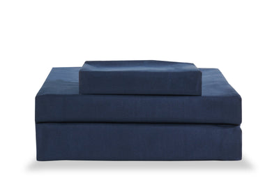 Masterguard® Ultra Advanced 3-Piece Twin Sheet Set - Navy | Ensemble de draps Ultra Advanced MasterguardMD 3 pièces pour lit simple - bleu marine | NAVYSSTS
