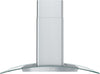 Brisas by Zephyr 36\" Curved Glass Range Hood - Stainless Steel - BML-E36CG