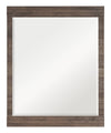 Riley Bedroom Dresser Mirror, Made in Canada - Grey