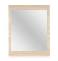 Riley Bedroom Dresser Mirror, Made in Canada - Natural