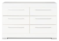 Riley Bedroom 6-Drawer Dresser, 49