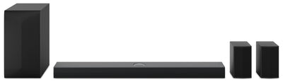 LG 5.1.1 CH Bluetooth Dolby Atmos DTS:X Soundbar with Rear Speakers and Wireless Subwoofer (S70TR.ACANLLK) | Barre de son LG à 5.1.1 canaux avec Bluetooth, Dolby AtmosMD, DTS:X, haut-parleurs arrière et caisson d’extrêmes graves sans fil (S70TR.ACANLLK)