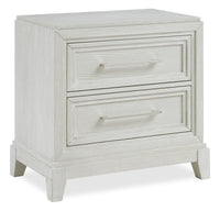 Vida Bedside 2-Drawer Nightstand, 27
