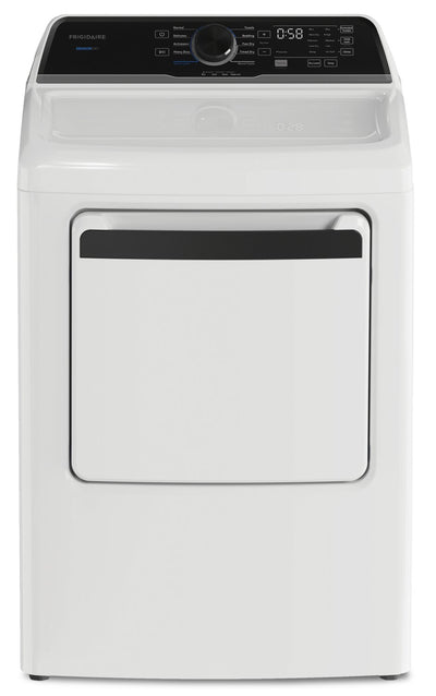 Frigidaire 7 Cu. Ft. Electric Dryer - White - FLVE752CBW | Sécheuse électrique Frigidaire de 7 pi³ - blanche - FLVE752CBW