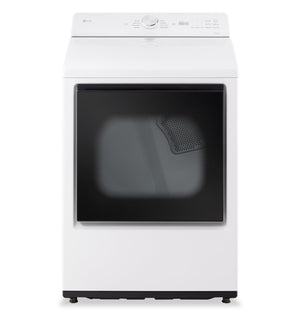 LG 7.3 Cu. Ft. Electric Dryer with AI Sensing and ThinQ® - Alpine White - DLE8200CW