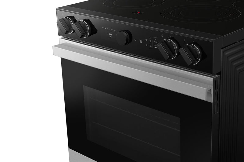 Samsung 6.3 Cu. Ft. Smart Electric Slide In Range with Oven Camera - Stainless Steel - NSE6DG8700SRAC
