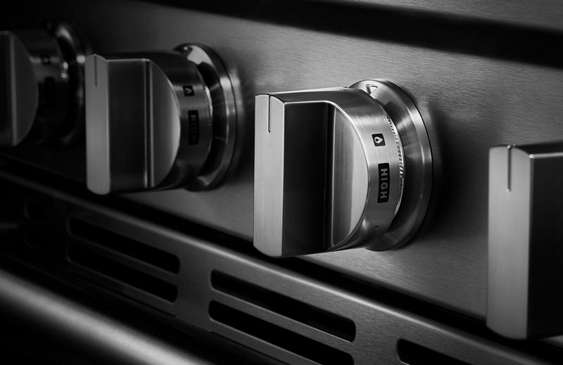 Maytag 30\" 5 Cu. Ft. Slide-In Gas Range with No Preheat Air Fry - Fingerprint Resistant Stainless Steel - MSGS7030SZ