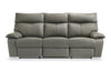 Matteo 88\" Genuine Leather Power Reclining Sofa - Aviarah Grey