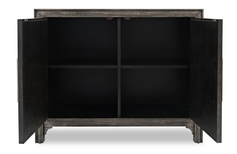 Keena 40\" Solid Wood Accent Cabinet - Grey