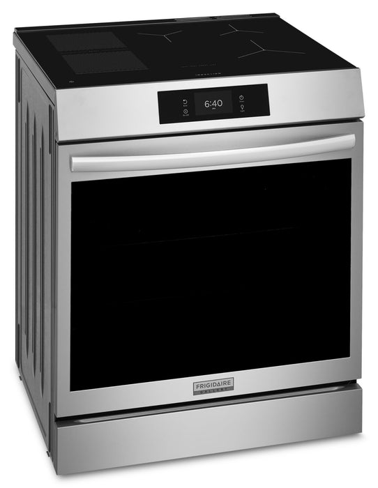 Frigidaire Gallery 6.2 Cu. Ft. Induction Range with Stone-Baked Pizza - Smudge-Proof® Stainless Steel - GCFI307CBF