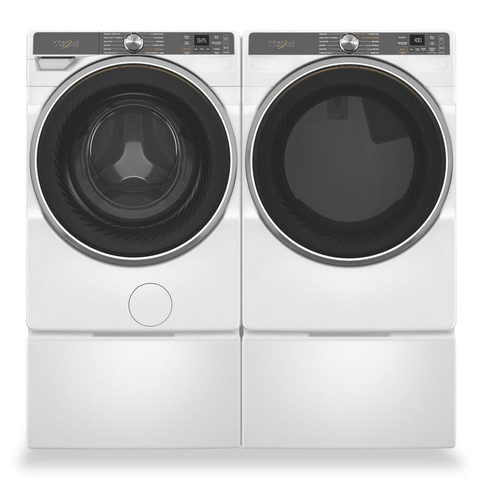 Whirlpool 5.8 Cu. Ft. Front-Load Washer with FreshFlow™ Vent System and 7.4 Cu. Ft. Gas Dryer