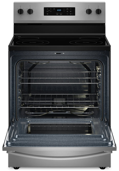 Whirlpool 5.3 Cu. Ft. Electric Range with Self-Clean - Stainless Steel - YWFES3530RS