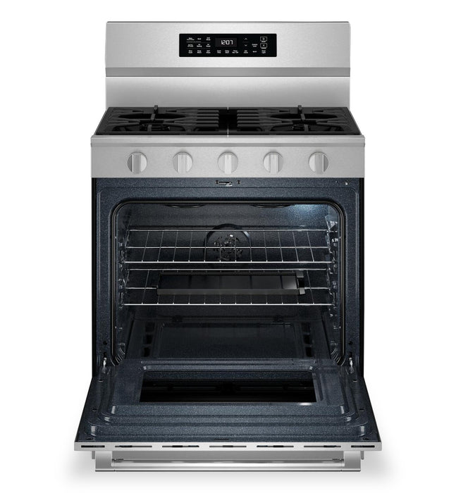 Maytag 30\" 5 Cu. Ft. Gas Range with No Preheat Air Fry - Fingerprint Resistant Stainless Steel - MFGS7030SZ