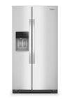 Whirlpool 36\" 28.7 Cu. Ft. Side-by-Side Refrigerator - Fingerprint-Resistant Stainless - WRSF5536RZ