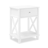 Elle Bedside 1-Drawer Nightstand, 18