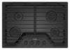 Whirlpool 30\" Gas Cooktop with EZ-2-Lift™ Hinged Cast-Iron Grates - WCGK5030PB