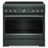 KitchenAid 36\" 5.1 Cu. Ft. Freestanding Induction Range with No Preheat Air Fry – Juniper - KFIS936SJP