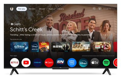 TCL 43" S45K 4K UHD Google Smart TV | Téléviseur intelligent TCL S45K UHD 4K de 43 po avec Google TVMC