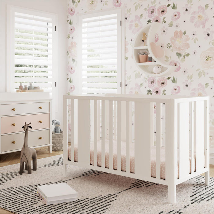 Skyler Baby Crib - White