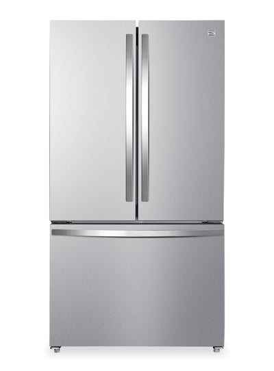 Kenmore 36" 20.3 Cu. Ft French Door Refrigerator – Fingerprint Resistant Stainless Steel - KKFDR36x20.3-SS | Réfrigérateur Kenmore de 20,3 pi3 et de 36 po à portes françaises - acier inoxydable résistant aux traces de doigts - KKFDR36x20.3-SS