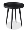 Vaughn 17.7\" Modern End Table – Black