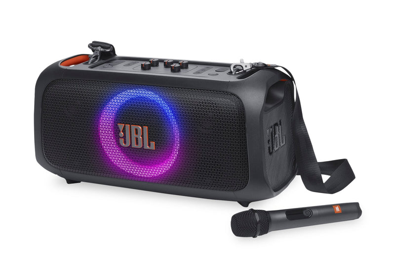 JBL PartyBox On-The-Go Essential 100W JBL Pro Sound Wireless Party Speaker (JBLPBOTGESAM)