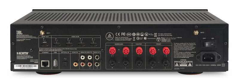 JBL MA510 5.2-Channel 8K AV Receiver - White (JBLMA510WHTAM)