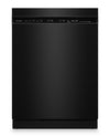 KitchenAid 24\" 47 dBA Dishwasher with Third Level Utensil Rack – Black - KDFS224SBL