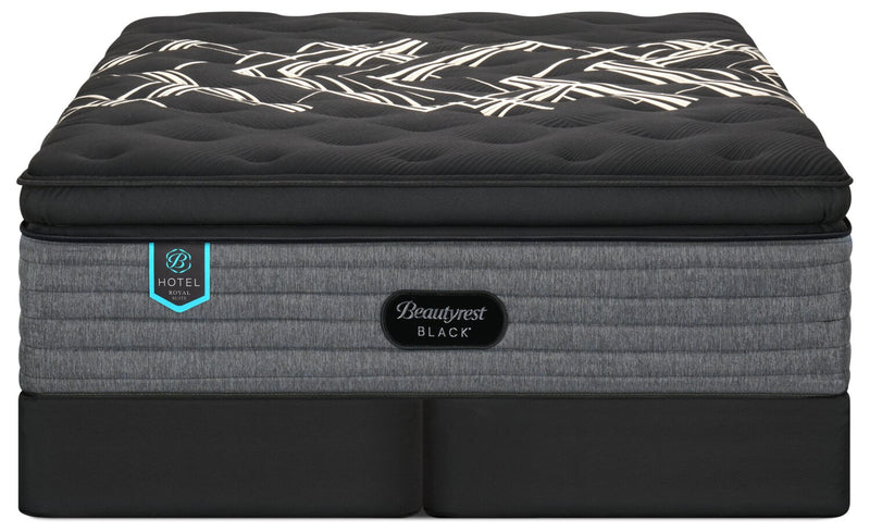 Beautyrest Black Hotel Royal Suite Euro Pillowtop Plush King Mattress Set