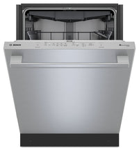 Bosch 800 Series 24'' Smart Dishwasher with Third Rack - Anti Fingerprint Stainless Steel - SHX78DM5N