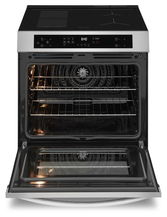 Frigidaire 5.3 Cu. Ft. Front Control Induction Range with Air Fry – Stainless Steel - FCFI308CBS