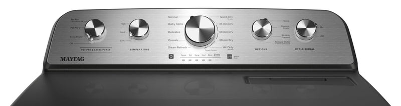 Maytag 7.0 Cu. Ft. Pet Pro Electric Dryer - Volcano Black - YMED5605RU